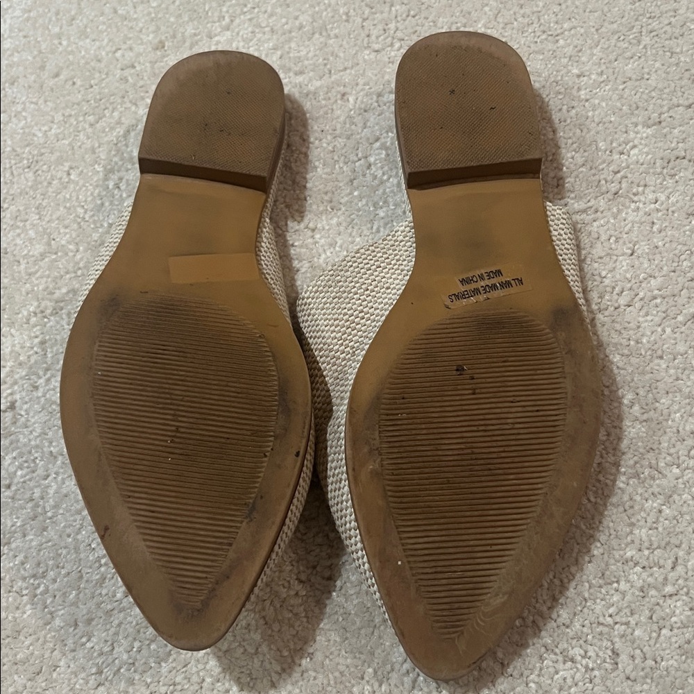 DV by Dolce Vita Linen Woven Mule | Neutral Everyday Chic - Picture 2 of 4